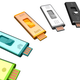Illustration for article titled Split Stick Double-Headed USB Drives Separate Your Work and Personal Lives